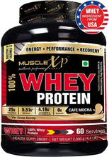 Carregar imagem no visualizador da galeria, MuscleXP 100% Whey Protein - 2Kg (4.4 lbs), Double Rich Chocolate - The New Whey Standards