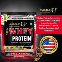 Carregar imagem no visualizador da galeria, MuscleXP 100% Whey Protein - 2Kg (4.4 lbs), Double Rich Chocolate - The New Whey Standards