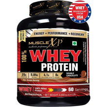 Carregar imagem no visualizador da galeria, MuscleXP 100% Whey Protein - 2Kg (4.4 lbs), Double Rich Chocolate - The New Whey Standards
