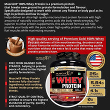 Carregar imagem no visualizador da galeria, MuscleXP 100% Whey Protein - 2Kg (4.4 lbs), Double Rich Chocolate - The New Whey Standards
